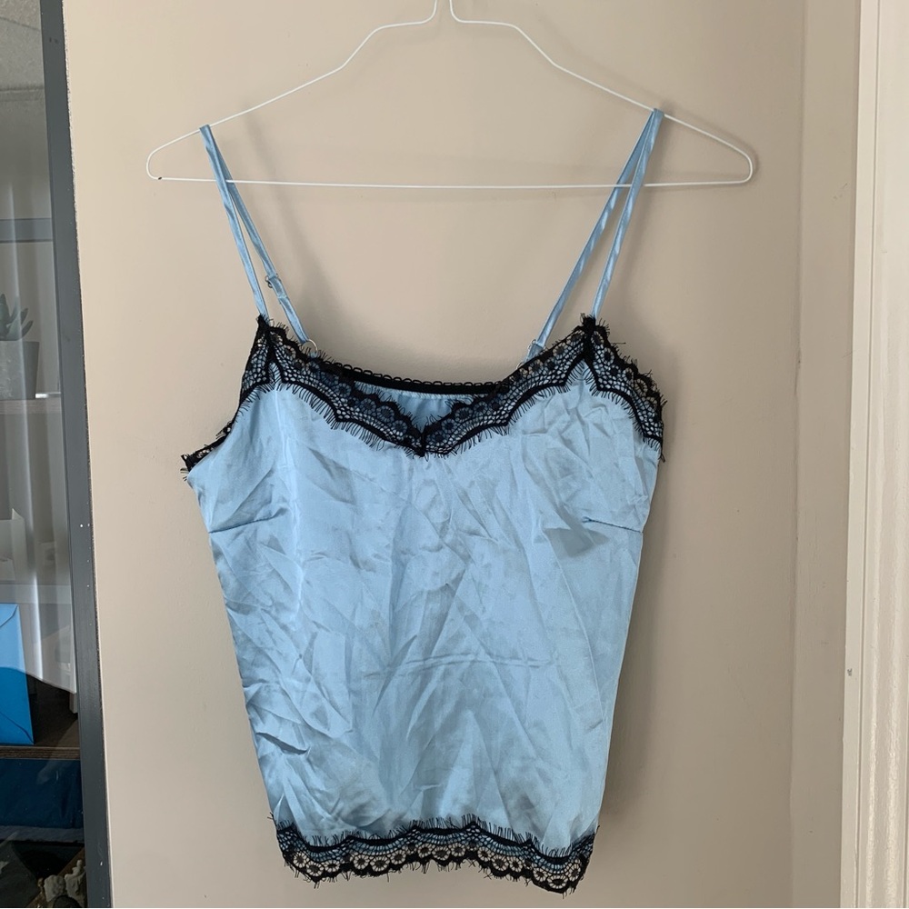 Baby Blue Lingerie Top size XL (NOTE fits like Large)